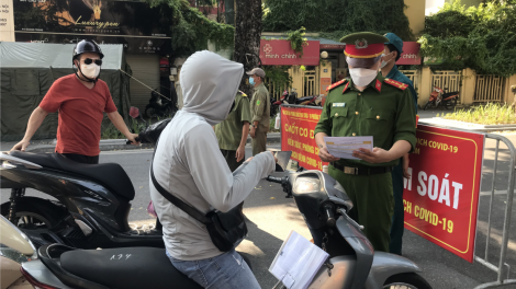 Hà Nội: Siết chặt kỷ luật giãn cách xã hội để giữ thế chủ động phòng, chống dịch bệnh (23/08/2031)