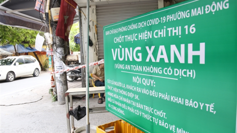 50 chốt ‘vùng xanh’ phòng chống COVID-19 đầu tiên tại Hà Nội (03/08/2021)