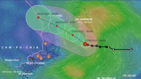 THỜI SỰ 21H30 ĐÊM 23/9/2021: Dự kiến đêm nay, rạng sáng mai, bão số 6 đổ bộ đất liền, gây ngập lụt cho nhiều địa phương tại miền Trung