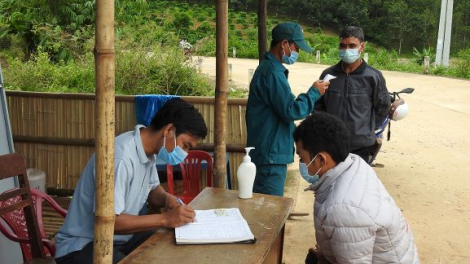 Kon Tum phòng, chống dịch COVID-19: Cẩn trọng từ thôn làng (16/9/2021)