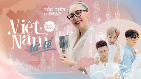 Ca sĩ Tóc Tiên với tác phẩm cổ động Việt Nam chiến thắng đại dịch Covid-19 mang tên “Việt Nam Tử Tế” (12/9/2021)