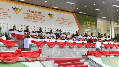 Bế mạc Hội thao quân sự Quốc tế 2021 tại Việt Nam (4/9/2021)