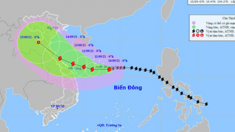 THỜI SỰ 12H TRƯA 10/09/2021: Dự báo bão số 5 mạnh lên, hướng đến vùng biển từ Quảng Trị đến Quảng Ngãi