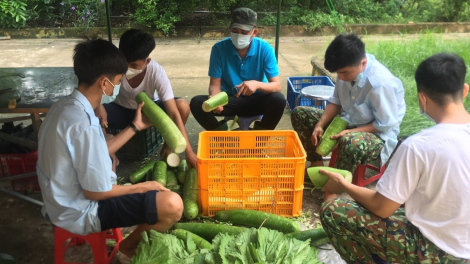 Bếp ăn của bệnh nhân Covid-19- Nơi nồng ấm tình thương (26/09/2021)