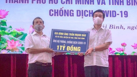 Lão nông ở Thái Bình ủng hộ Quỹ phòng chống Covid-19 hơn 1 tỷ đồng (4/9/2021)