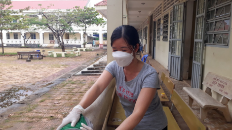 Sóc Trăng: Đảm bảo an toàn học sinh trở lại trường học trực tiếp (03/1/2022)