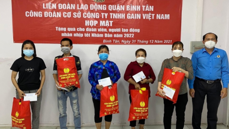 “Tết sum vầy” 2022 họp mặt 10 ngàn hộ gia đình công nhân lao động khó khăn (4/1/2022)