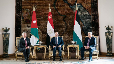 Lãnh đạo Ai Cập, Jordan, Palestine nhấn mạnh giải pháp hai nhà nước (18/1/2023)