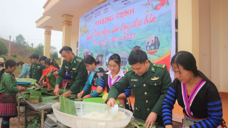Tết của lính quân hàm xanh nơi biên giới Điện Biên (20/1/2023)