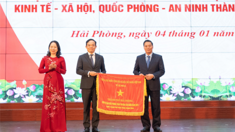 Hải Phòng dẫn đầu cụm thi đua các thành phố trực thuộc Trung ương (4/1/2023)