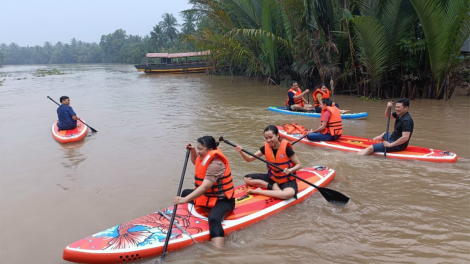 Tiền Giang - Bến Tre: Dịp tết dương lịch khách du lịch tăng đột biến (2/1/2023)