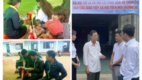 Tổ Công nghệ số cộng đồng - Đi từng ngõ, gõ từng nhà cùng chuyển đổi số.