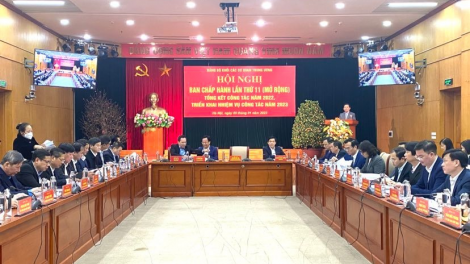 Năm 2023 - Đảng bộ Khối các cơ quan Trung ương tăng cường công tác kiểm tra, giám sát (9/1/2023)