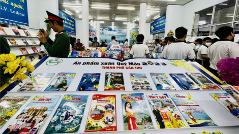 Cần Thơ: Khai mạc Hội Báo Xuân và Cuộc thi Ấn phẩm Xuân Quý Mão 2023 (13/1/2023)