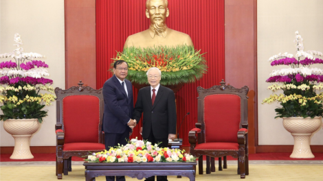 THỜI SỰ 12H TRƯA 18/10/2023: Tổng bí thư Nguyễn Phú Trọng tiếp đoàn đại biểu cấp cao Ban Đối ngoại trung ương Đảng Nhân dân Campuchia (18/10/2023)