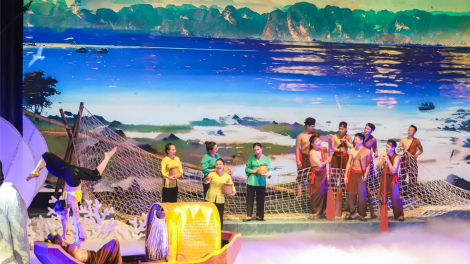 Ra mắt show diễn "Hạ Long thần tiên" (12/10/2023)