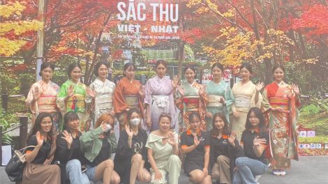 Sắc thu Việt – Nhật: Tôn vinh vẻ đẹp trang phục truyền thống (12/10/2023)