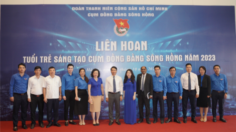 Liên hoan tuổi trẻ sáng tạo Cụm đồng bằng sông Hồng năm 2023