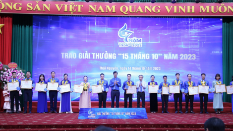 Tuyên dương 82 gương cán bộ tích cực trong công tác Hội và phong trào thanh niên (14/10/2023)