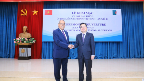 Khai mạc kỳ họp thứ 12 Ủy ban liên Chính phủ Việt Nam- Algieria