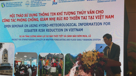 Sử dụng hiệu quả thông tin khí tượng thuỷ văn cho công tác phòng chống, giảm nhẹ rủi ro thiên tai tại Việt Nam( 3/10/2023)