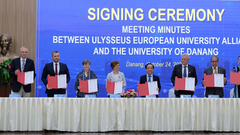 Đại học Đà Nẵng trở thành thành viên Liên minh các trường Đại học Châu Âu Ulysseus (25/10/2023)