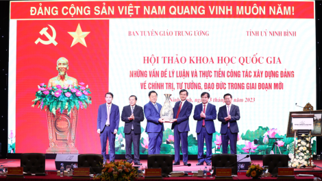 THỜI SỰ 12H TRƯA 13/210/2023: Hội thảo khoa học QG “Những vấn đề lý luận và thực tiễn công tác XD Đảng về chính trị, tư tưởng, đạo đức trong giai đoạn mới”