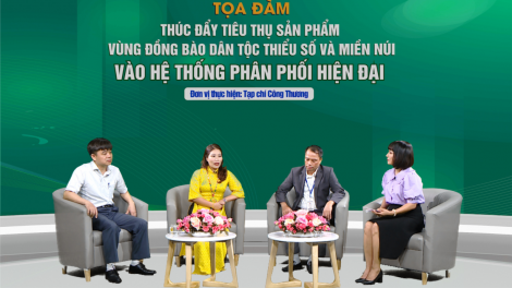 Thúc đẩy tiêu thụ sản phẩm vùng đồng bào dân tộc thiểu số và miền núi qua hệ thống phân phối hiện đại (06/10/2023)