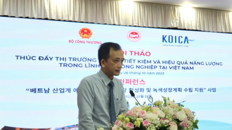 Thúc đẩy thị trường đầu tư TKNL: Hiện thực hoá Kế hoạch hành động tăng trưởng xanh, tiến đến Netzero của Việt Nam (26/10/2023)