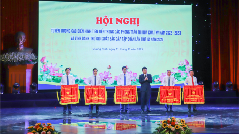 Vinh danh hơn 250 thợ giỏi xuất sắc nhân ngày truyền thống công nhân Vùng Mỏ (12/11/2023)
