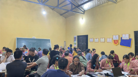 Lớp học xóa mù chữ ở vùng biên Lạng Sơn (02/12/2023)