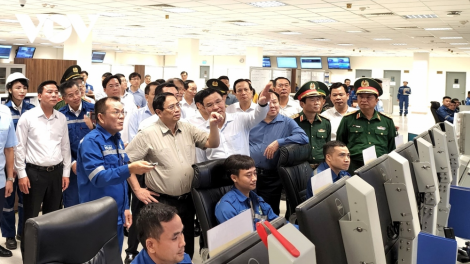 Thủ tướng thăm và làm việc tại Khu kinh tế Nghi Sơn Thanh Hóa (11/11/2023)