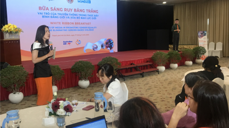 Bữa sáng Ruy băng trắng và vai trò của truyền thông trong xóa bỏ bạo lực giới (17/11/2023)
