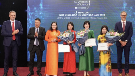 3 nhà khoa học nữ được trao Giải thưởng Khoa học L’Oréal – UNESCO Vì sự phát triển phụ nữ trong khoa học 2023 (24/11/2023)