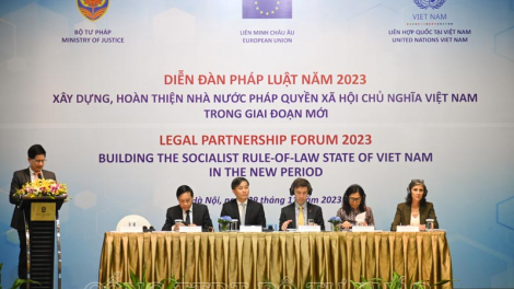 Diễn đàn pháp luật thường niên 2023 "Xây dựng hoàn thiện Nhà nước pháp quyền xã hội chủ nghĩa Việt Nam trong giai đoạn mới" (30/11/2023)