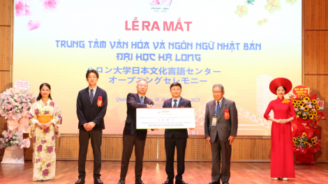 Ra mắt Trung tâm Văn hóa và ngôn ngữ Nhật Bản Đại học Hạ Long (18/11/2023)