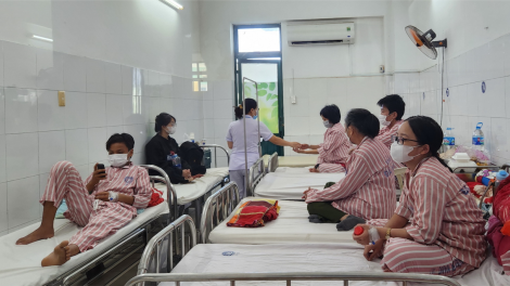 Đà Nẵng: Bệnh nhân mắc bệnh hô hấp tăng cao (24/11/2023)