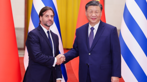 Trung Quốc và Uruguay nâng cấp quan hệ lên đối tác chiến lược toàn diện (23/11/2023)