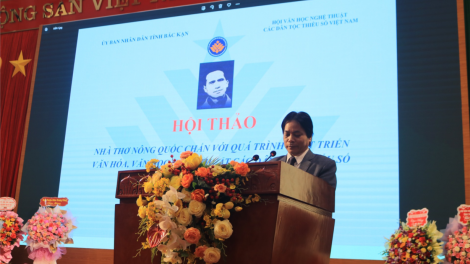 Hội thảo kỷ niệm 100 năm ngày sinh nhà thơ Nông Quốc Chấn (18/11/2023)