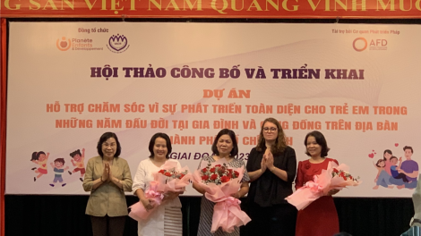 TP.HCM triển khai dự án hỗ trợ chăm sóc trẻ em những năm đầu đời (22/11/2023)