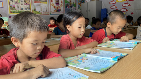 Con chữ nơi đất nghèo Nậm Ban, huyện Nậm Nhùn, tỉnh Lai Châu (16/11/2023)