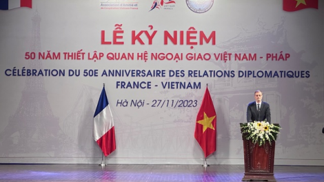 Lễ kỷ niệm 50 năm Quan hệ ngoại giao Việt Nam – Pháp (27/11/2023)