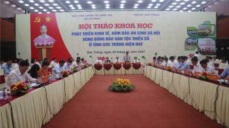 Phát triển kinh tế, đảm bảo an sinh xã hội vùng đồng bào dân tộc thiểu số ở tỉnh Sóc Trăng (30/11/2023)