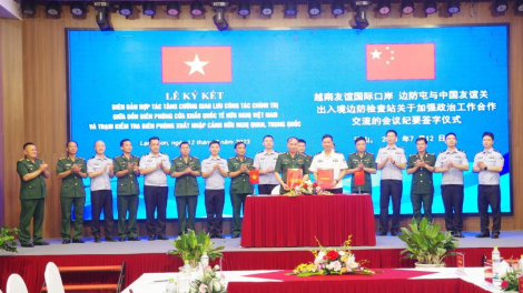 Đối ngoại biên phòng tăng cường tình đoàn kết hữu nghị (6/11/2023)