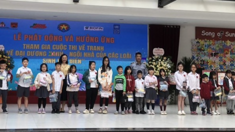 Lan tỏa tình yêu đại dương tới học sinh (21/11/2023)