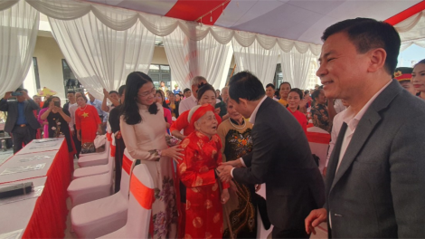 Phó Thủ tướng Trần Lưu Quang dự Ngày hội đại đoàn kết tại Thanh Hóa (18/11/2023)