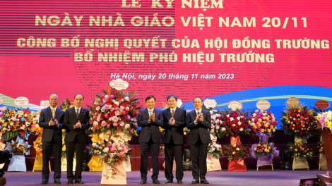 Trường Đại học Thủy lợi có tân Phó Hiệu trưởng (20/11/2023)