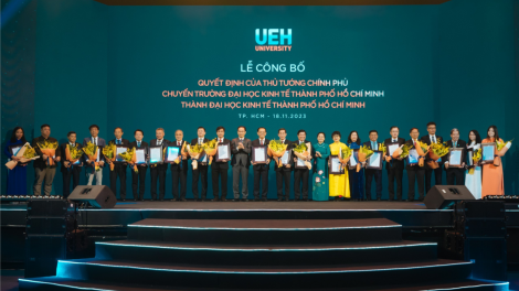 Đại học Kinh tế TP.HCM chính thức trở thành 1 trong 7 “Đại học đa ngành, đa lĩnh vực” ở Việt Nam (18/11/2023)