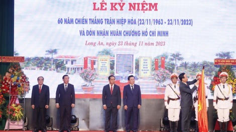 THỜI SỰ 12H TRƯA 23/11/2023: Chủ tịch nước Võ Văn Thưởng dự lễ kỷ niệm 60 năm chiến thắng trận Hiệp Hòa, Long An