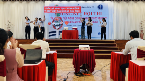 Học sinh Cần Thơ hiểu đúng về HIV/AIDS và lan tỏa thông điệp yêu thương (28/11/2023)